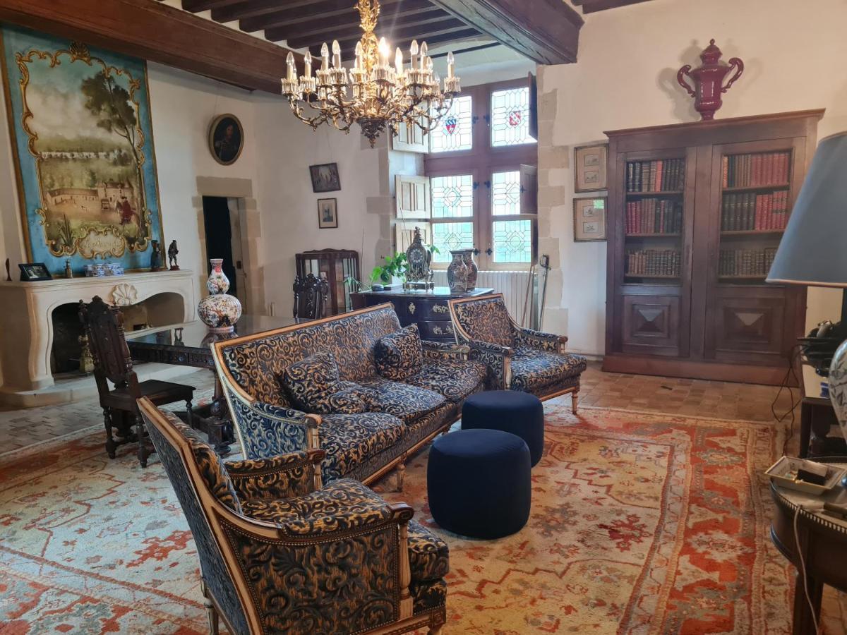 Manoir De La Beuneche - Location Du Manoir Entier Roeze-sur-Sarthe Экстерьер фото
